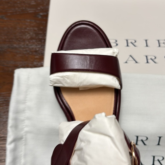 Gabriela Hearst Brown Wedge Sandals size 39.5/9.5 Brand New - Picture 3 of 7